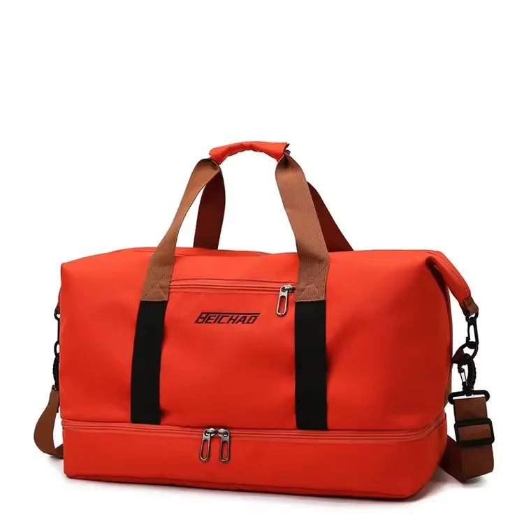 Sac de voyage 2026 homme/femme grande capacité, bagage à main, séparation sec/humide, sac de sport e