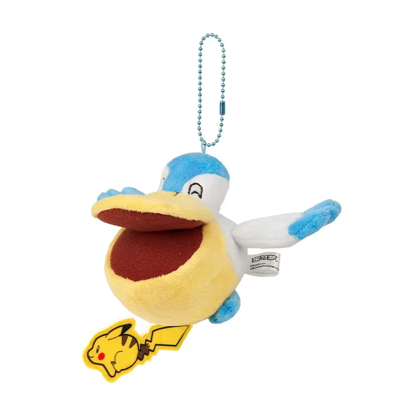 Sac à peluche original PokéMon Playing In The Water Serise, collection Kawaii Pelipper Quagsire Cram