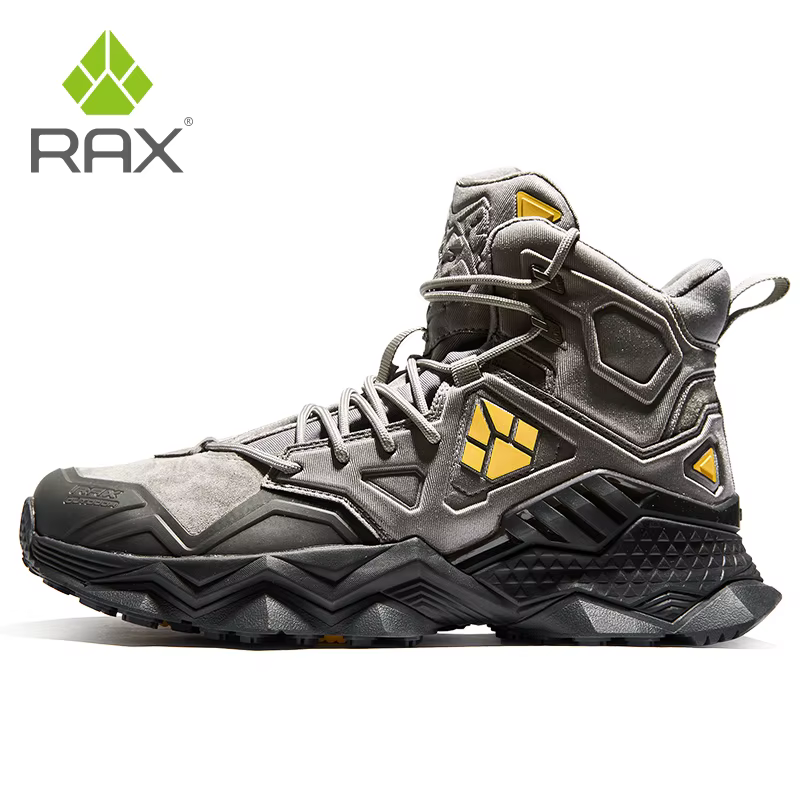 Rax peau de vache chaussures de randonnée hommes imperméable en plein air escalade bottes de chasse