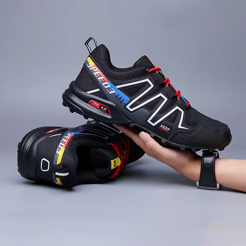 Nouvelles chaussures de marche hommes femmes sport en caoutchouc antidérapant résistant à l'usure ba