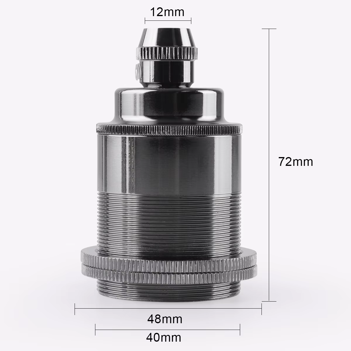 Base de lampe DIY E27, douille vintage en laiton et céramique, support de suspension pour abat-jour,