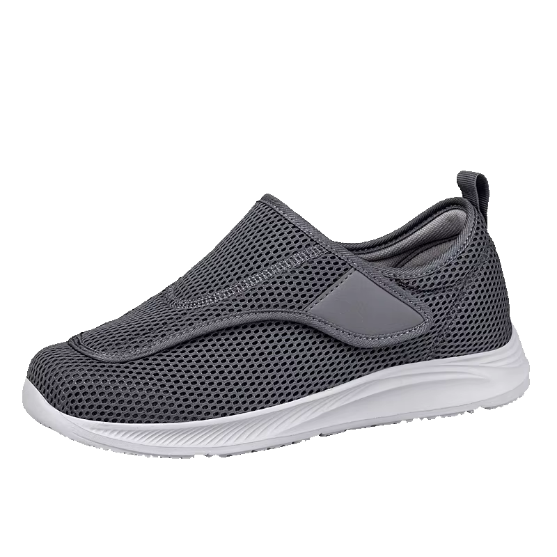 Nouvelles chaussures diabétiques à la mode pour hommes et femmes, orthopédiques, pieds larges et gon