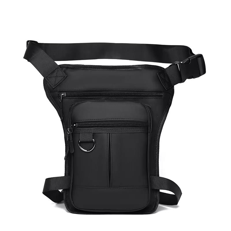 Sac de voyage tactique étanche moto taille jambe sac hommes hanche Bum Pack jambe côté sac Ride sacs