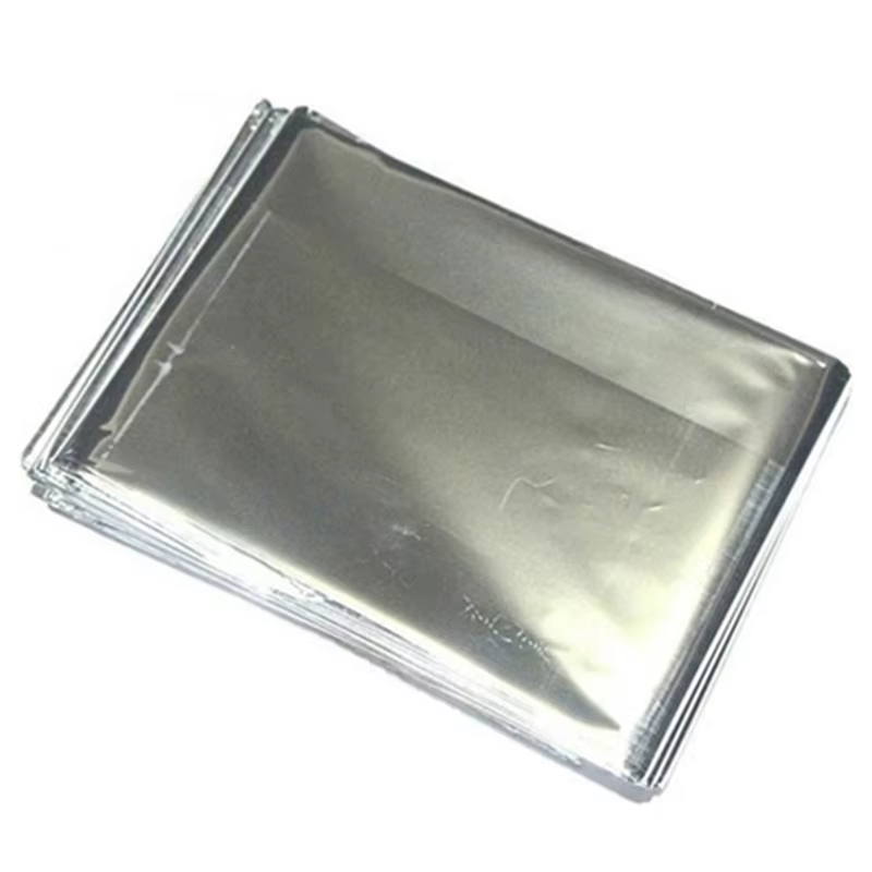 Couverture émergente Mylar thermique, Kit de premiers secours pour survie en plein air, feuille spat