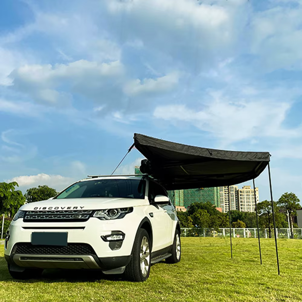 Auvent de toit de voiture latéral 270 degrés, tente 4x4 tout-terrain, extension pare-soleil imperméa