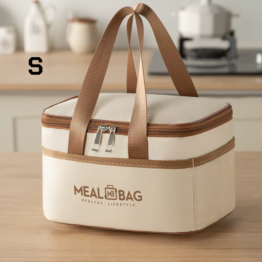 Boîte à lunch réutilisable - Sac à lunch isotherme, boîte à lunch étanche pour le travail, le bureau