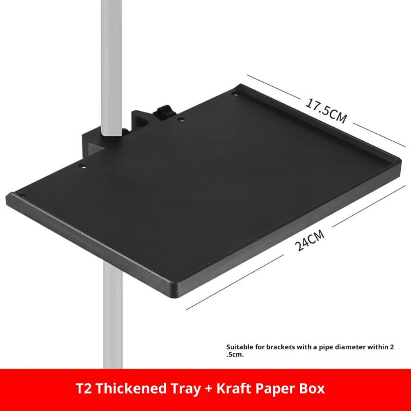 Support de plateau pour cils, 1 pièce, lampe demi-lune, pince universelle, plate-forme, support régl