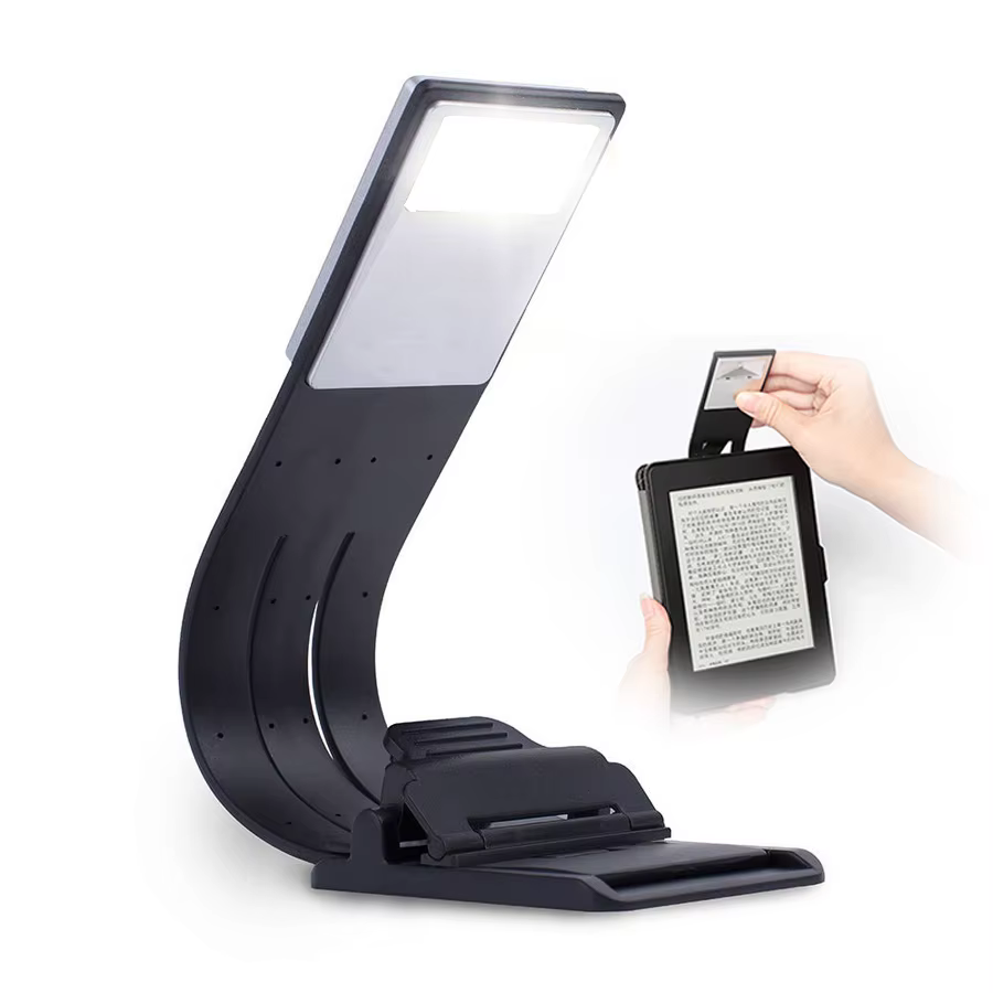 Lampe de lecture ambre pour la nuit, aste par USB Type-C, LED Kindle Light, lampe de table, blocage 