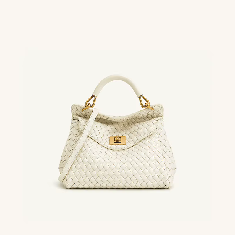Sac à main 2026 Lock Bag New Lucia, sac bandoulière, sac de luxe léger et polyvalent pour femme