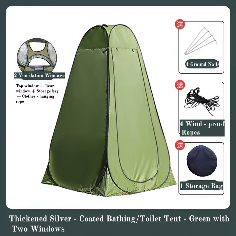 Tente de bain extérieure, tente de toilette de camping portable, tente à langer, tente de douche, ab