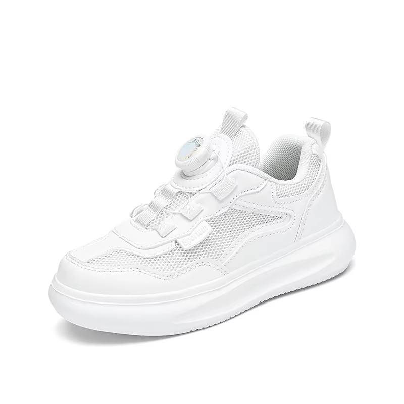 Enfants chaussures blanches filles garçons pour l'école chaussures de Sport décontractées baskets en