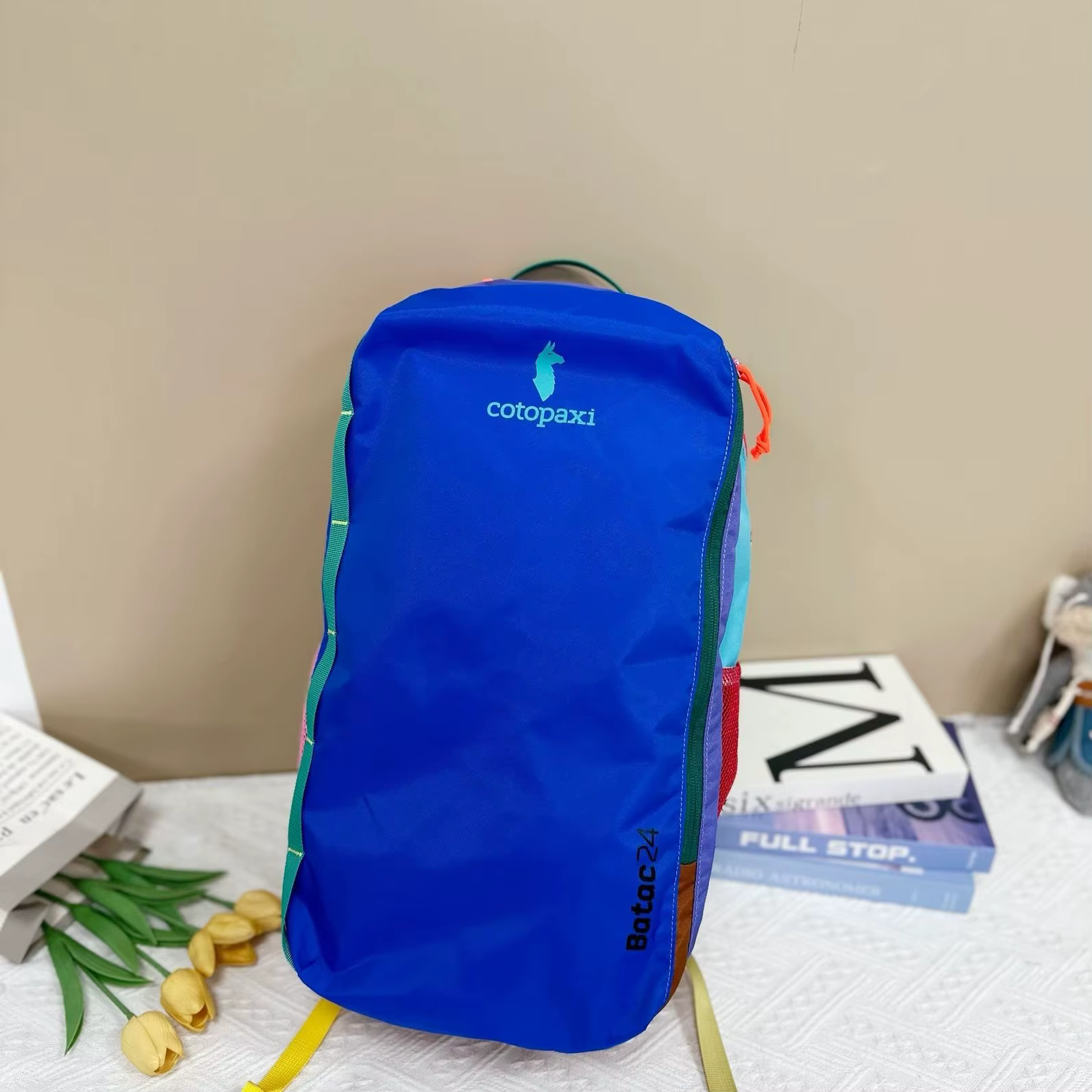 COTOPAXI Sac à dos de randonnée imperméable 24L multicolore, sac à dos de sport extérieur pour le ca