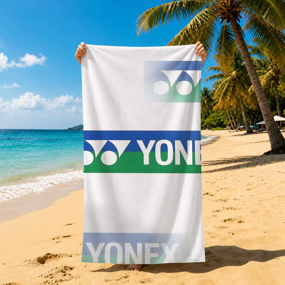 Serviette de marque Y-Yonex, serviette douce pour piscine, cadeau pour voyage, salle de sport, douch