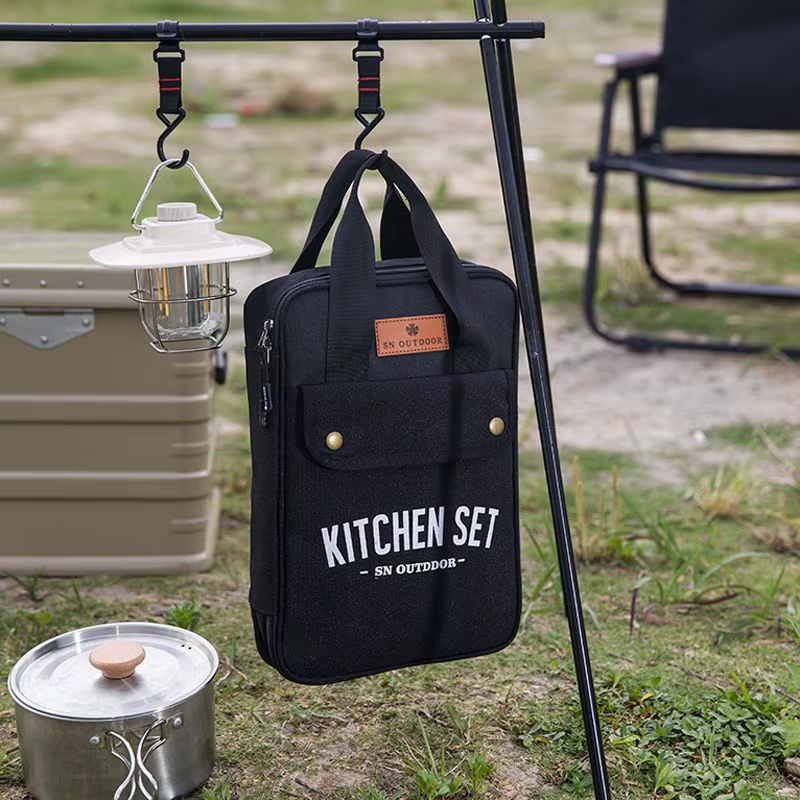 Ustensiles de cuisine de Camping en plein air, ensemble de 8 pièces livré avec un ensemble complet d
