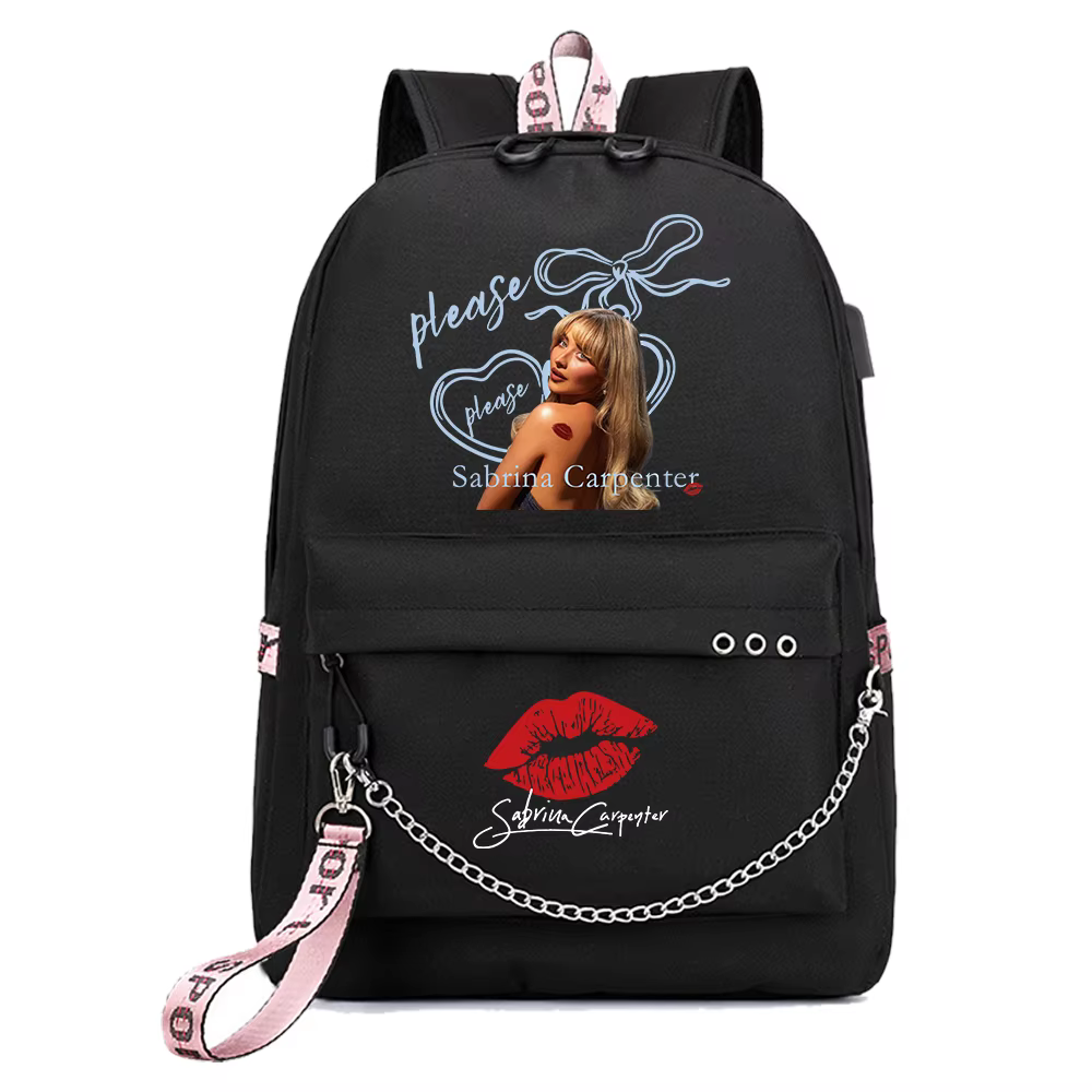 Sabrina Carpenter sac à dos femmes filles mode s'il vous plaît s'il vous plaît sacs à dos d'épaule p