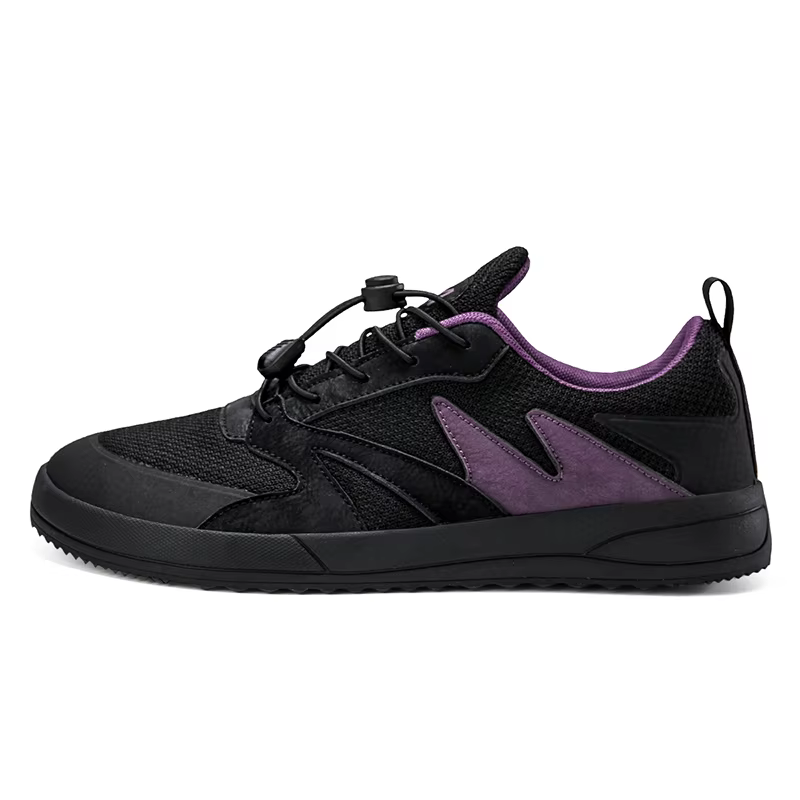 Chaussures de marche pour hommes à bout large, semelles antidérapantes, respirantes, pour le sport, 