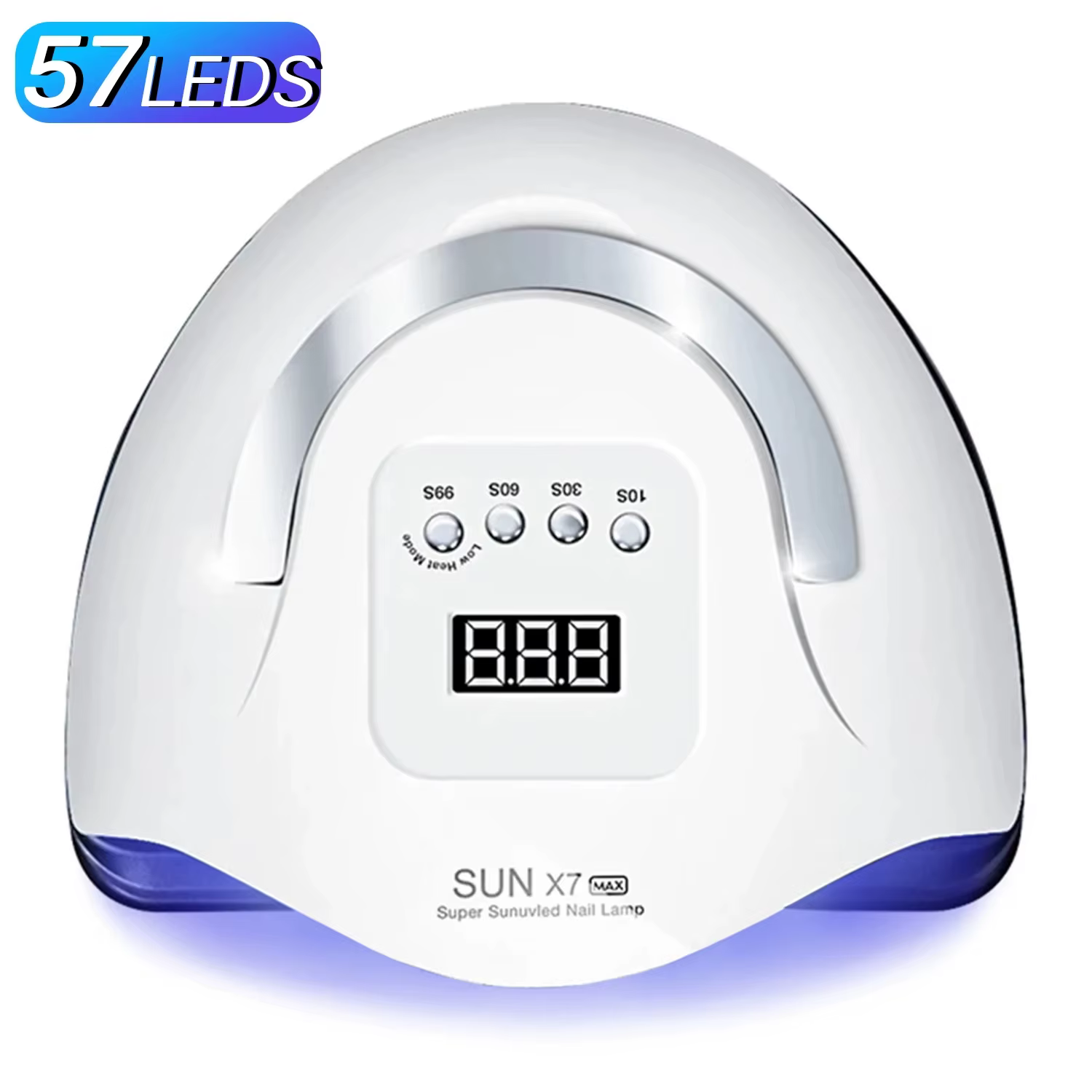 81 lampes de luminothérapie LED, avec fonction de détection automatique, dotées de 4 réglages de min