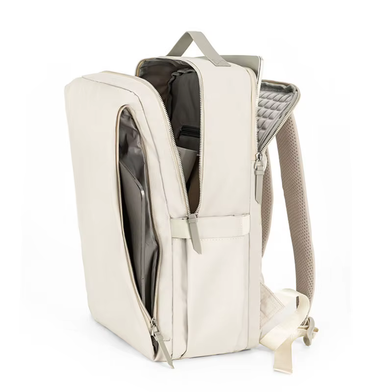 Nouveau sac à dos de voyage pour femmes Airbag résistant aux chocs 15 pouces pochette d'ordinateur h