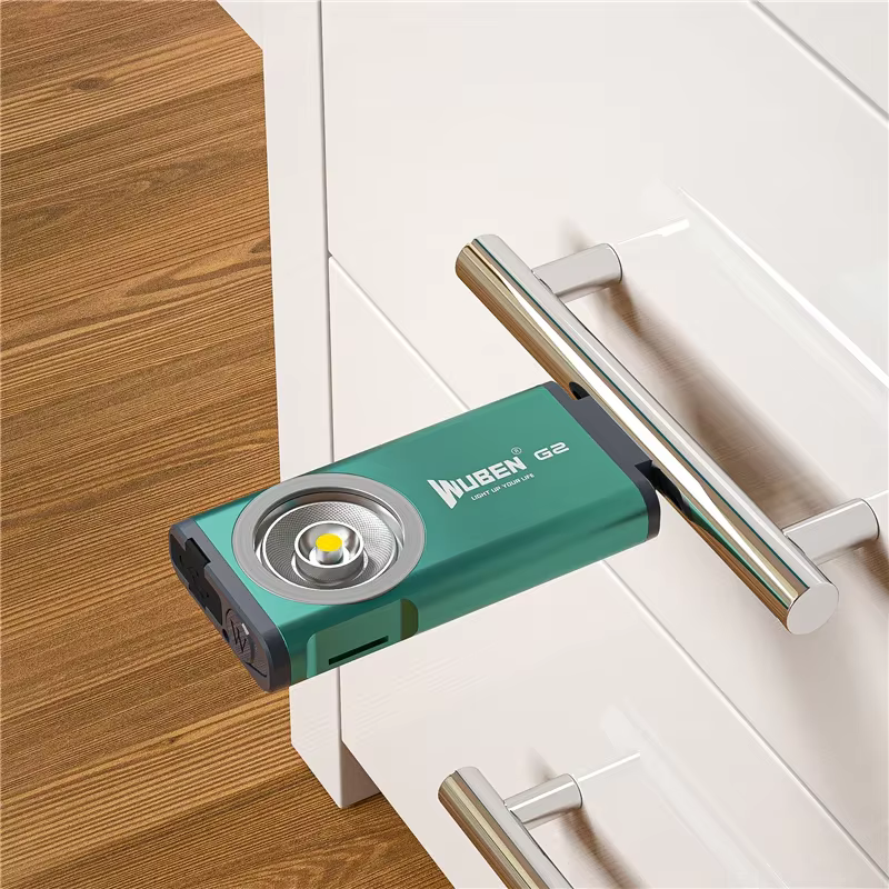 WUBEN G2 type-c porte-clés Rechargeable lumière 500Lumens Distance du faisceau 47 mètres batterie in