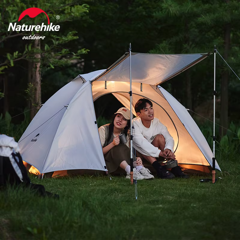 Natureifa Cloud River Tente de camping étanche pour 2 à 3 personnes, UPF50 +, extérieur, ultraléger,