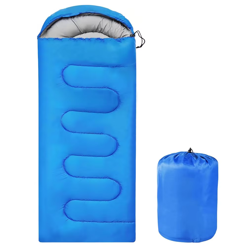Sac de couchage de camping ultraléger, imperméable, 4 saisons, chaud, enveloppant, pour la randonnée