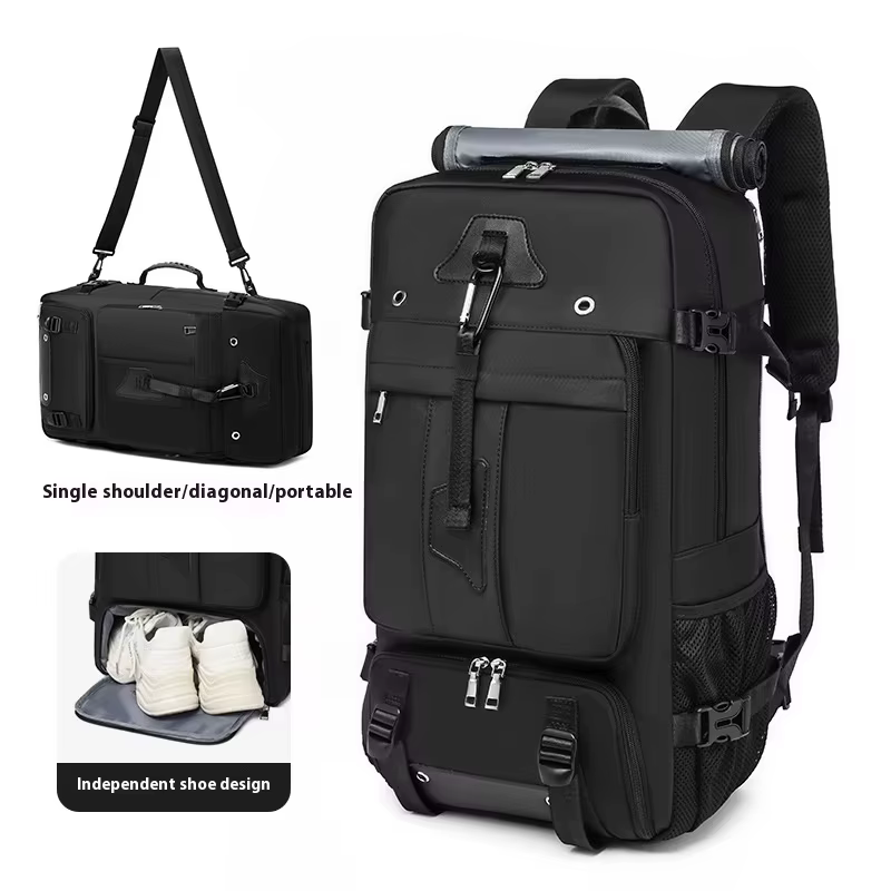 Sac de voyage extérieur 60-80L grande capacité, sac à dos multifonctionnel étanche pour ordinateur p