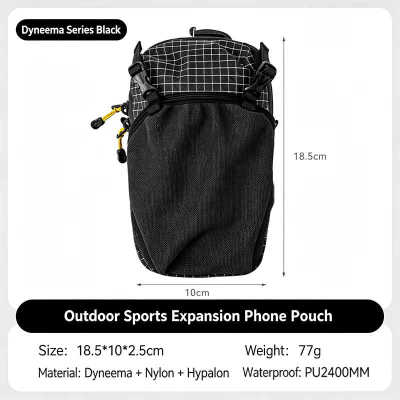 Sac de fixation pour bretelle de sac à dos, pochette pour smartphone, sac étanche pour le sport, la 