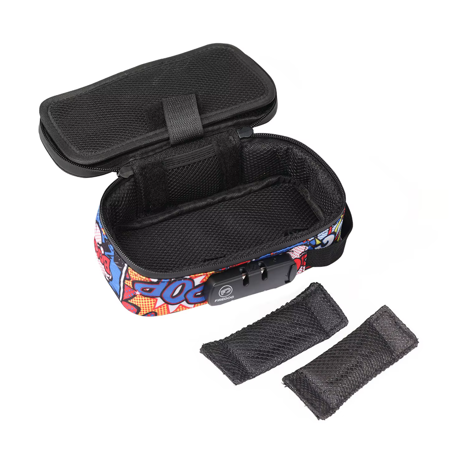 Sac anti-odeur FIREDOG avec étui de rangement d'odeur à serrure à combinaison