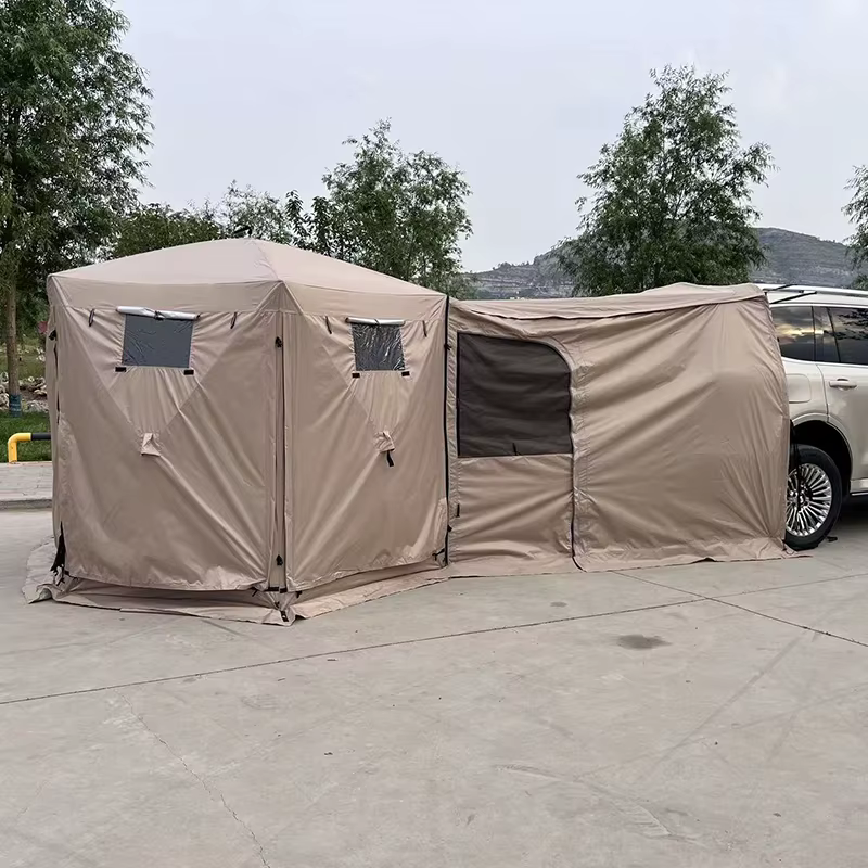 Tente hexagonale pliante Portable d'extérieur, équipement de Camping sur le terrain, pare-soleil, pl