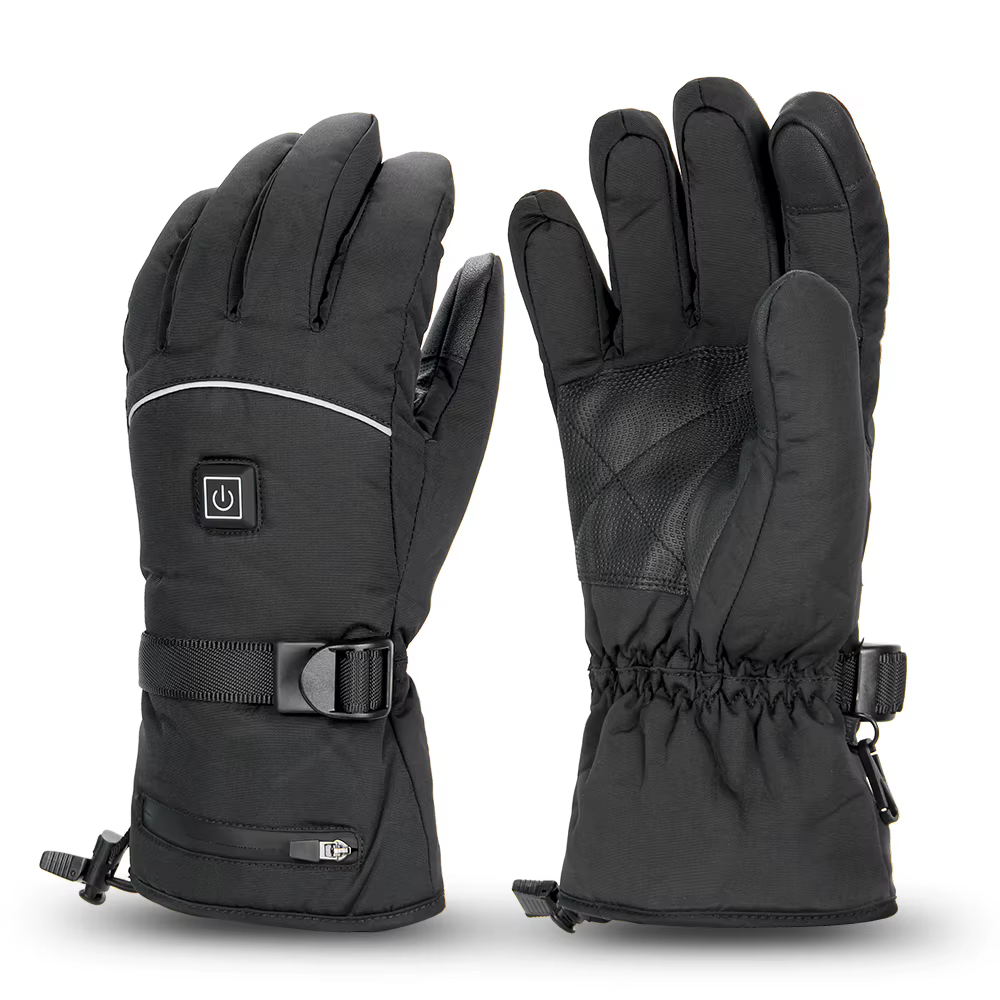 Gants chauffants de ski, chauffe-mains d'hiver, batterie Rechargeable 5000mah, gants de moto pour ho
