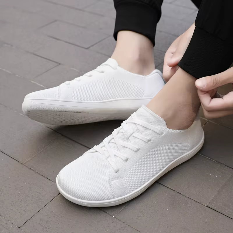 Chaussures de randonnée à tête large pour hommes chaussures de loisir à la mode pieds nus légères et
