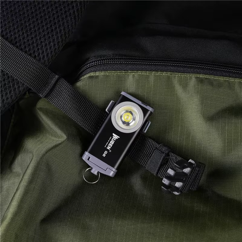 WUBEN G2 type-c porte-clés Rechargeable lumière 500Lumens Distance du faisceau 47 mètres batterie in