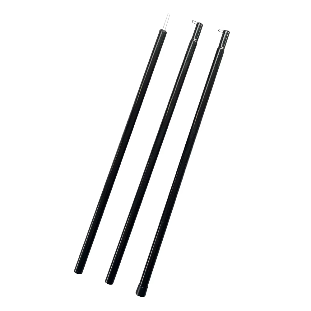 Tige de Support de tente de Type épissure, poteaux d'auvent d'abri de plage, auvent en fer épais pou