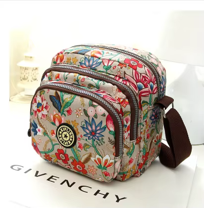 Petit sac à main carré alertes onal en toile pour femme, multifonctionnel, grande capacité, sac à ba