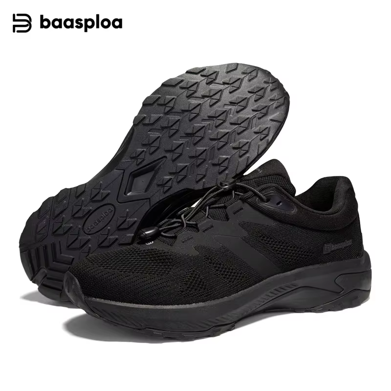 Baasploa – chaussures de randonnée pour hommes, respirantes, confortables, souples, baskets d'extéri