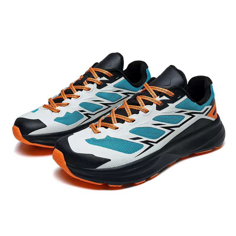 Chaussures de sport confortables et respirantes pour hommes, à lacets, pour le travail quotidien et 