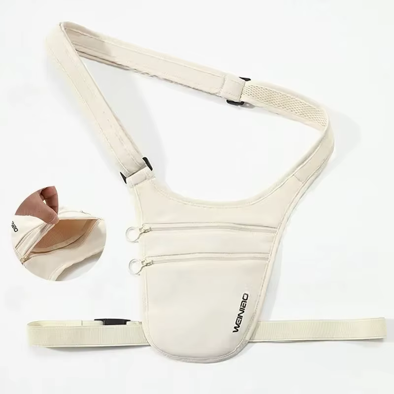Sac bandoulière unisexe antivol avec ceinture porte-argent pour voyage, porte-passeport dissimulé so