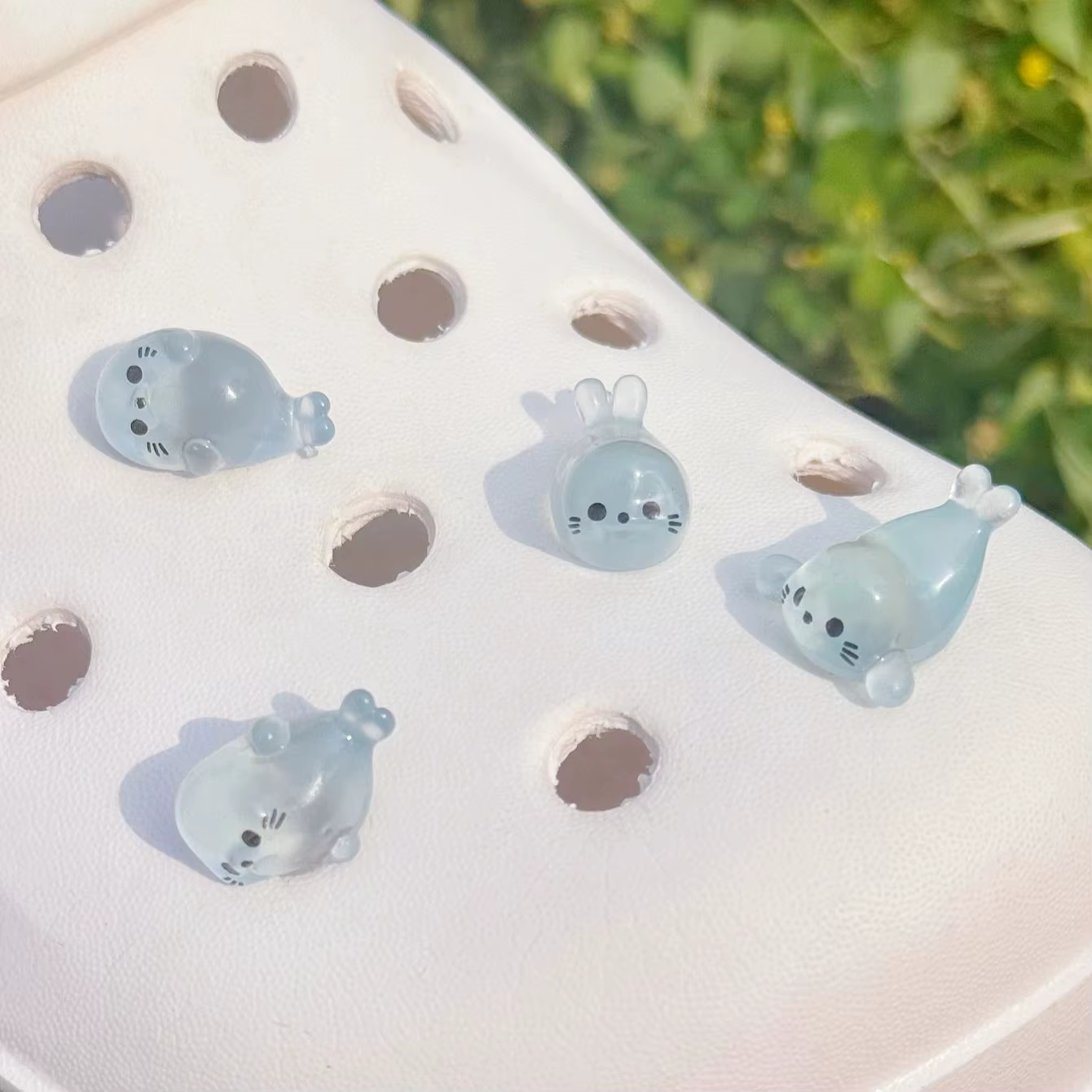 4 décorations d'été pour chaussures à thème animalier, pour accessoires décontractés DIY - Décoratio