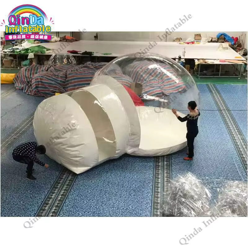 Camping Igloo gonflable tente transparente tente gonflable tente à bulles transparente étanche