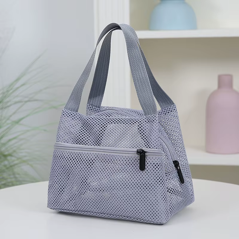 Grand sac en filet à séchage rapide, sac fourre-tout léger, sac de rangement pour les essentiels de 