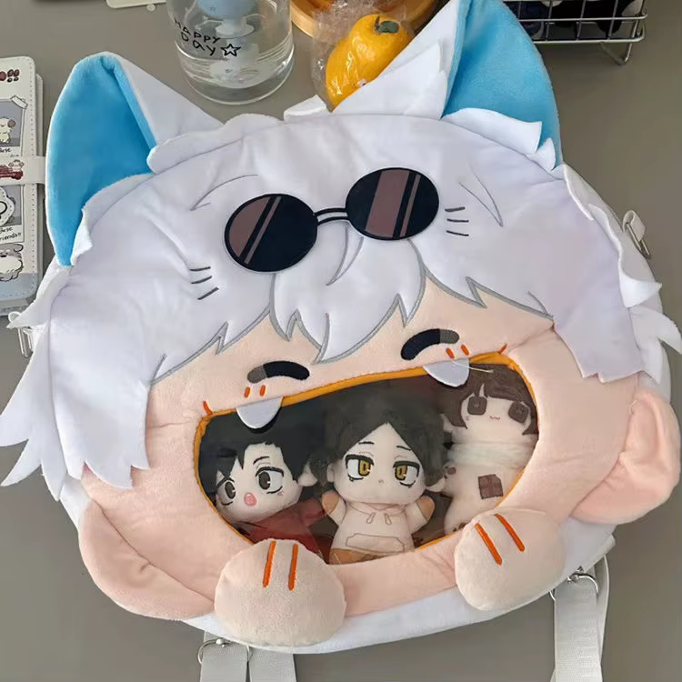 Anime Jujutsu Kaisen Itabag Gojo Satoru Kawaii Ita sac pour femmes sacs à dos sac à dos de poche Tra