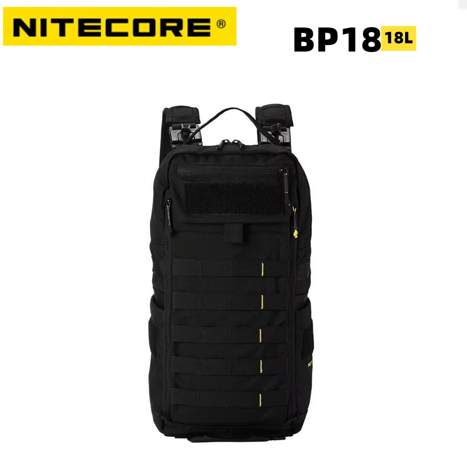 NITECORE BP18 – sac à dos tactique militaire pour les déplacements, 18l, résistant à l'usure, en tis