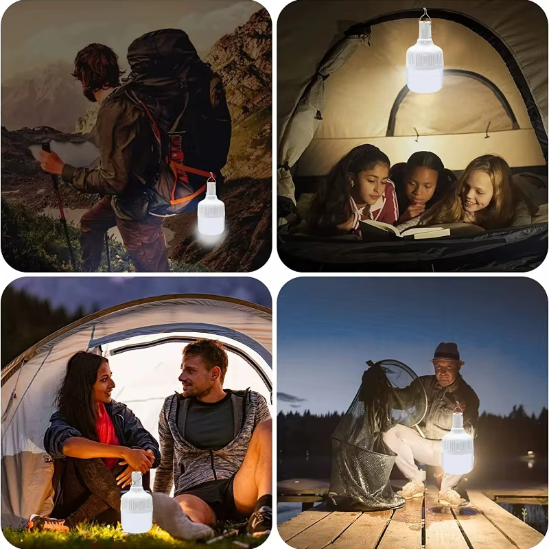 Lampe LED de Camping en plein air, économie d'énergie, panne de courant domestique, éclairage de sec