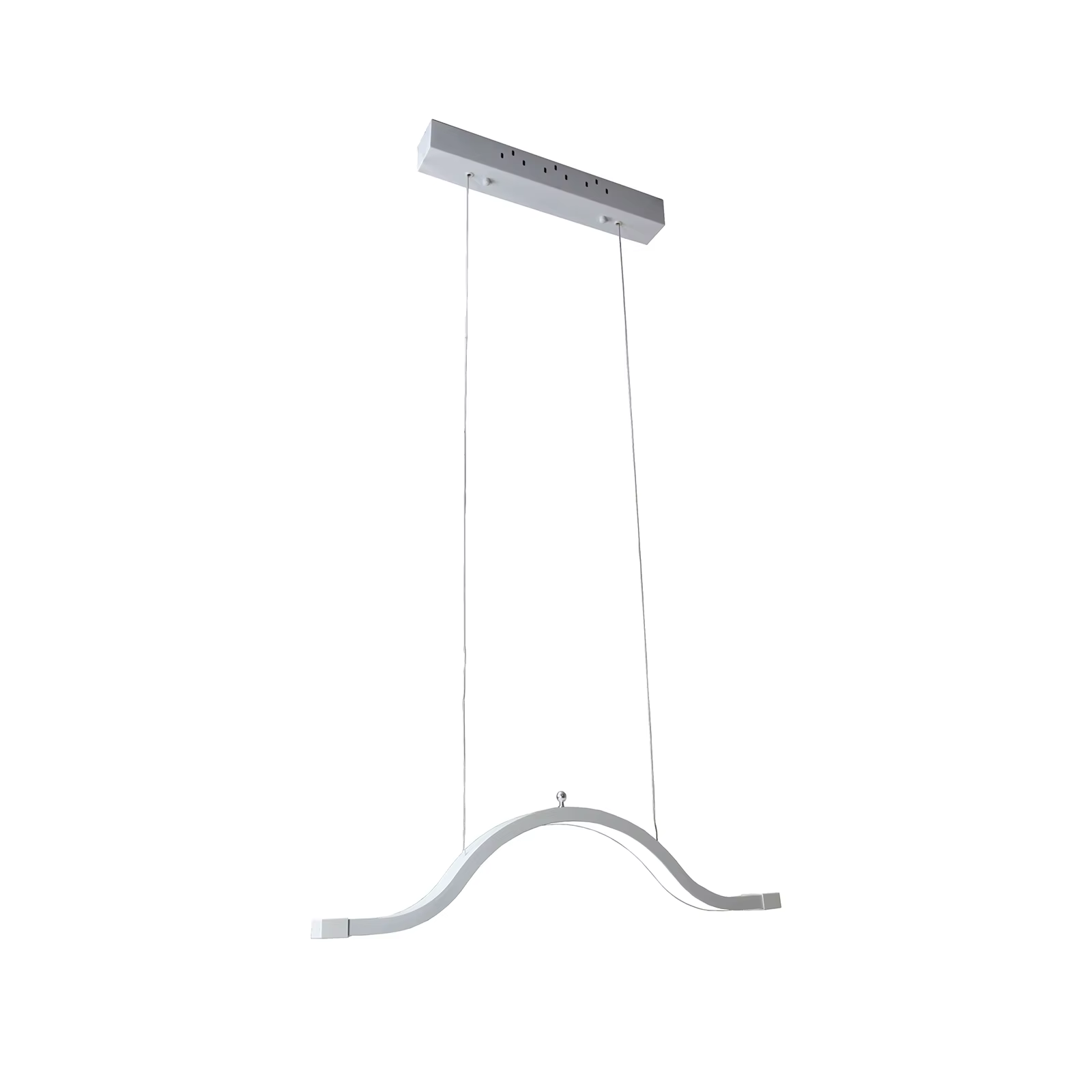 Lampe LED suspendue demi-lune et nuage, montage au plafond, pour maquillage, cils, Nail Art, hauteur