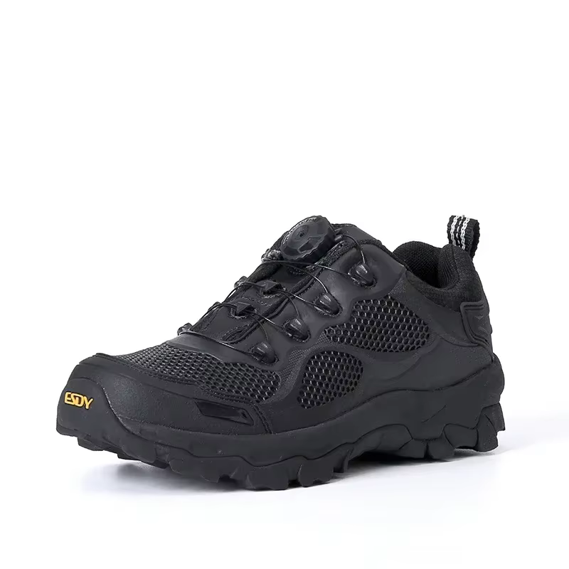 Chaussures tactiques de chasse en plein air pour hommes, système de laçage, bottes de randonnée dans