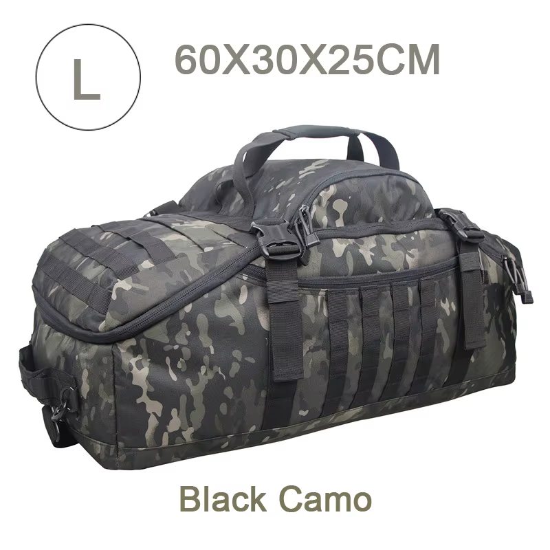 LQARMY 60L 80L Camping Sacs À Dos Hommes Tactique Sac À Dos Molle Randonnée Voyage Escalade Sport Gy