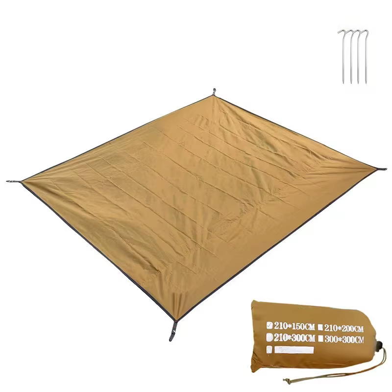 Tapis de tente, tapis de loisirs, léger, résistant à l'usure, compact, pour sièges de loisirs, extér