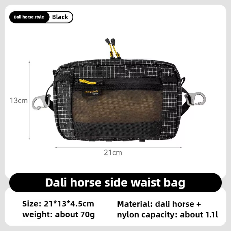Hikeman Sports de plein air sac de taille UHMWPE Fanny Pack pour randonnée Camping cyclisme accessoi