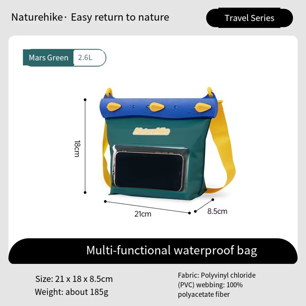 Sac étanche pour la natation, la plongée en apnée, le bateau, la piscine de plage, le parc aquatique