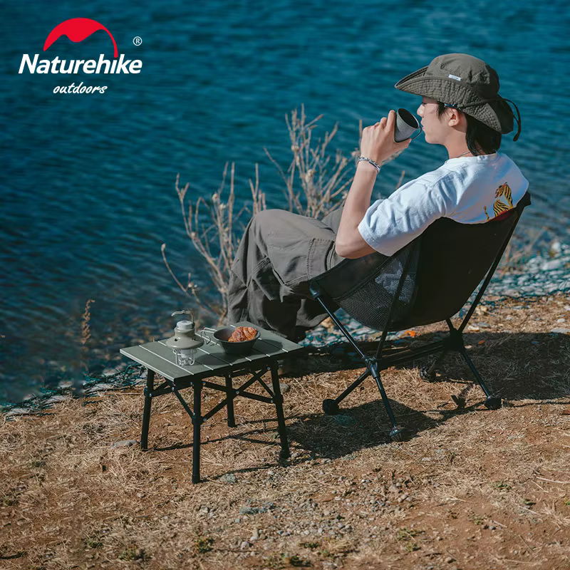 Naturerandonnée L02 Table de Camping randonnée en plein air Table pliante Ultra légère Portable Tabl